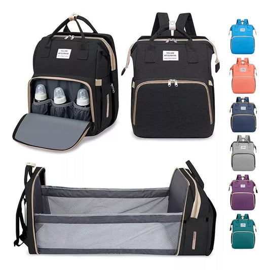 Bolsa de Pañales Multifuncional 3 en 1