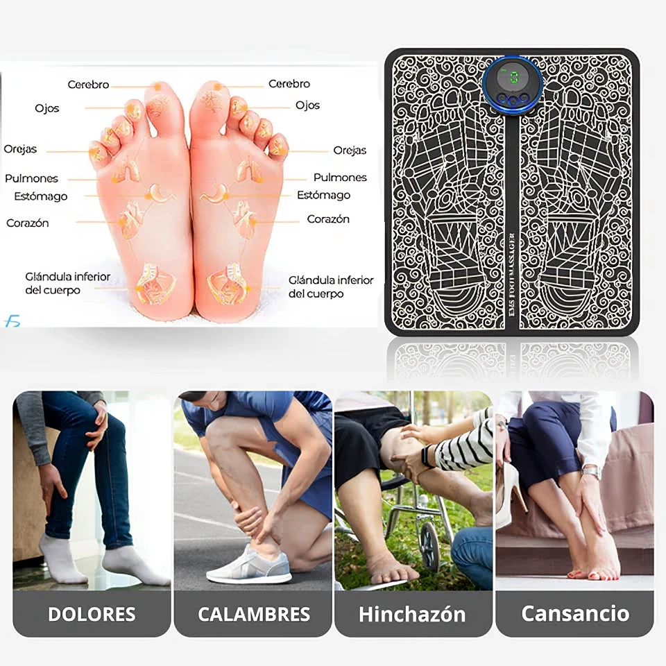 Masajeador de Pies RelaxPro: Tu Escape Personal al Relajamiento y Bienestar